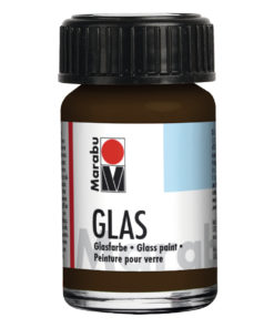 Marabu Glasmalfarbe, für Glasmalerei, 15ml Kakao