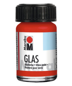 Marabu Glasmalfarbe, für Glasmalerei, 15ml in Kirsche