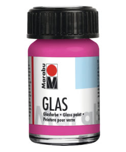 Marabu Glasmalfarbe, für Glasmalerei, 15ml in pink