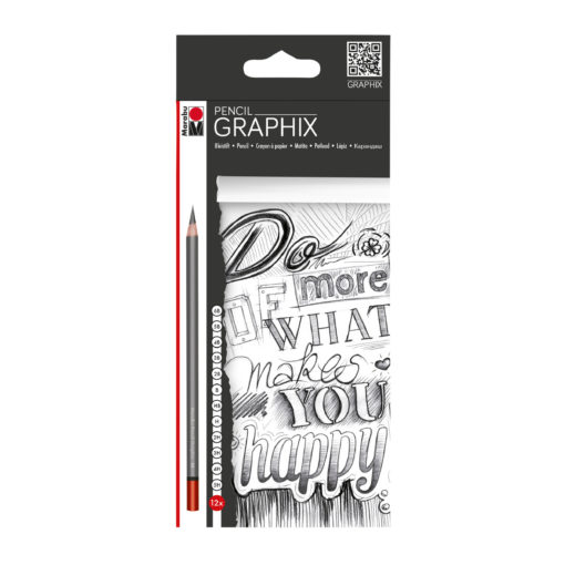 Marabu Pencil Graphix-Set, 12 Bleistifte