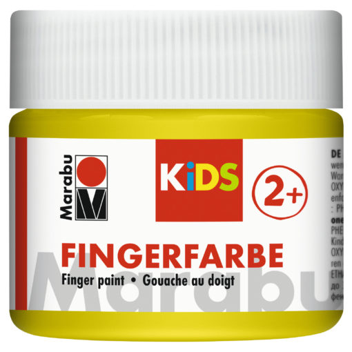 Marabu Fingerfarbe Kids, gelb, 100 ml