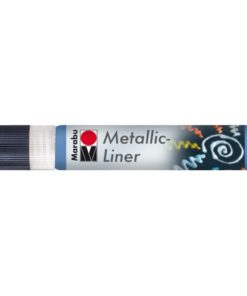 Metallic Liner in metallic-blau, für effektvolles Malen