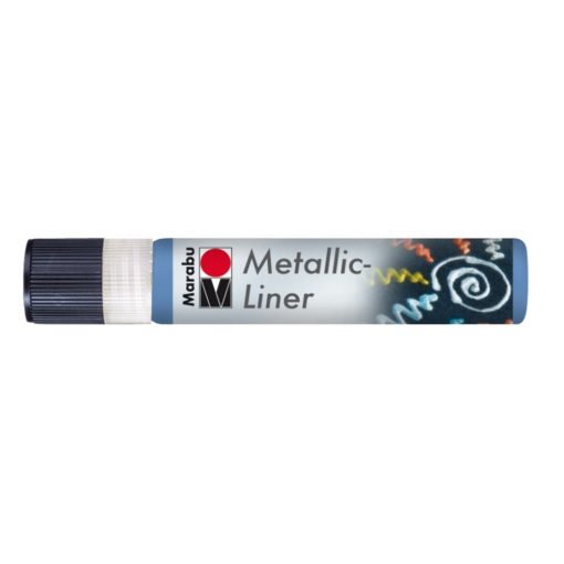 Metallic Liner in metallic-blau, für effektvolles Malen