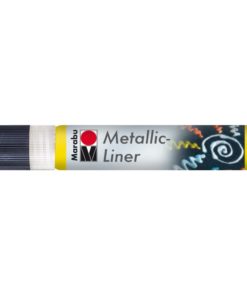 Metallic Liner gelb, für effektvolles Malen