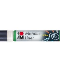 Metallic Liner in hellgrün, für effektvolles Malen