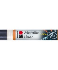Metallic Liner orange, für effektvolles Malen
