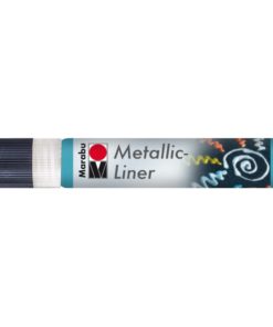 Metallic Liner Petrol, für effektvolles Malen