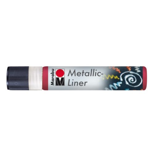 Metallic Liner rot, für effektvolles Malen