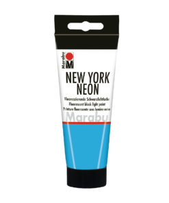 Marabu Tagesleuchtfarbe New York NEON, Neon-Blau, 100 ml