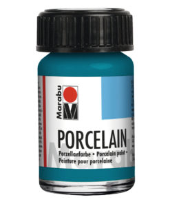 Marabu Porcelain, Porzellanmalfarbe, 15ml, Petrol