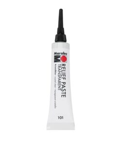 Marabu Relief Paste für Glas und Porzellan in kristallklar