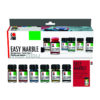 Marabu Easy marble, Marmorierfarben im Set