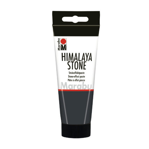 Marabu Steineffektpaste Himalaya Stone, graphit, 100 ml