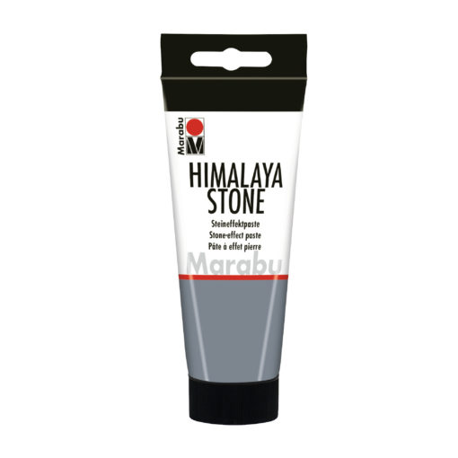 Rayher Steineffektpaste Himalaya Stone, Steingrau, 100 ml