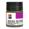 Marabu Effektpaste VEGAS Glitter, Glitter-Grün, 50 ml