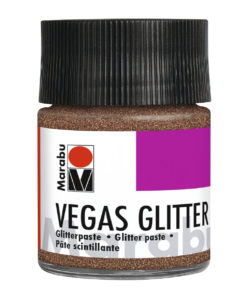 Marabu Effektpaste Vegas Glitter, Glitter-Kupfer