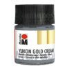 Marabu Metallic-Effektcreme, Yukon Gold Cream, Palladium, 50 ml