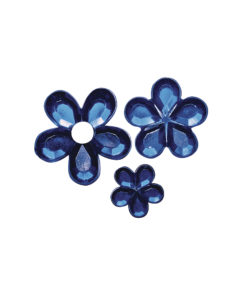 Rayher Acryl-Strassblüten dunkelblau