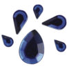 Rayher Acryl-Strasstropfen dunkelblau