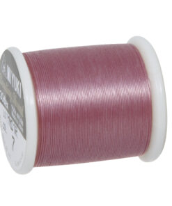 Rayher Aufreihgarn für Delica-Rocailles, rosa-chiffon, 0,27mm Ø