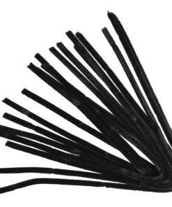 Rayher Chenilledraht schwarz, 50 cm, Stärke 9mm,10 Stück