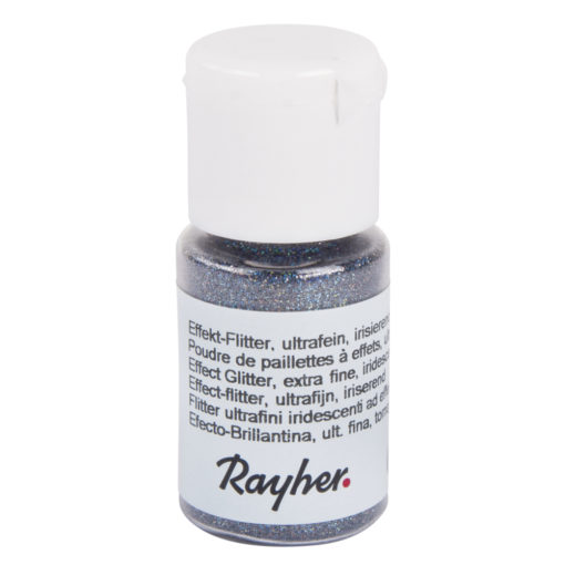 rayher effekt flitter blaugrau