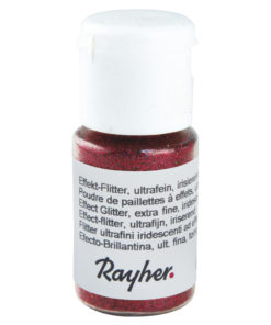 rayher effekt flitter kirschrot
