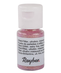 rayher effekt flitter pastellrosa