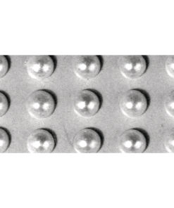 Rayher Plastik-Halbperlen Ø 2 mm silber
