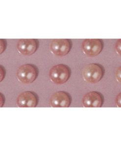 Rayher Plastik-Halbperlen rosé 2 mm