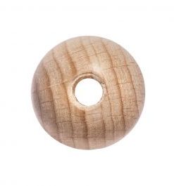Rayher Rohholz-Kugeln gebohrt, 10mm, 35 Stück