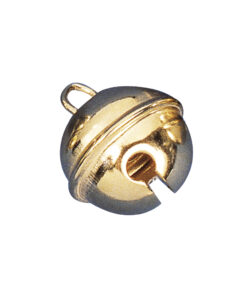 Rayher kugelförmige Metallglöckchen, 24mm, in gold