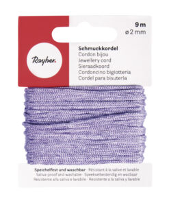 Rayher Schmuckkordel 2mm Ø, flieder