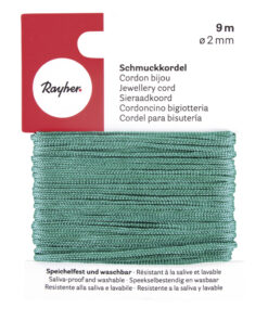 Rayher Schmuckkordel, 2mm Ø, grün