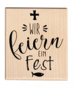 Rayher Stempel Konfirmation, Wir feiern ein Fest