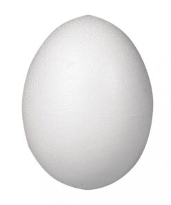 Styropor-Ei, voll, 10 cm, zum Basteln