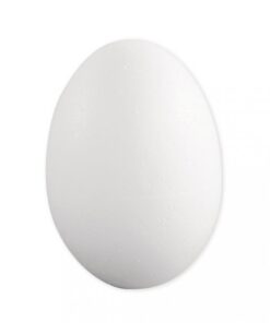 Styropor-Ei, voll, 12 cm, zum Basteln