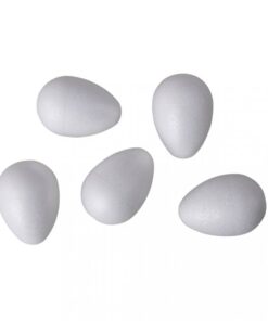 Volle Styroporeier in 4,5 cm