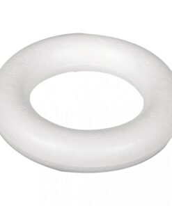 Styropor-Ring, voll, 12cm Ø, zum Basteln