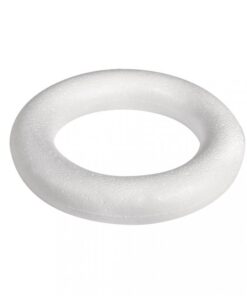 Styropor-Ring, voll, 17cm Ø, zum Basteln