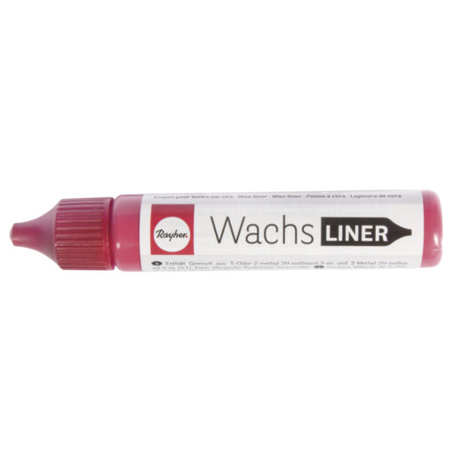 Wachsliner, klassikrot, 30ml