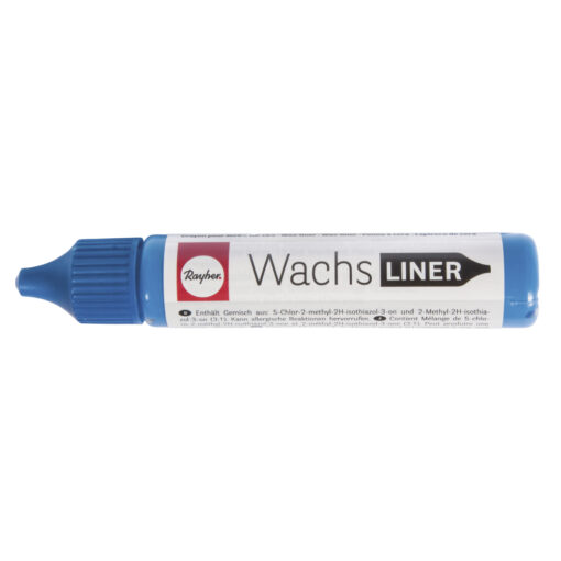 Wachsliner, azurblau, 30ml