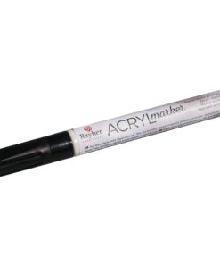 Acryl-Marker in schwarz, 2-4 mm