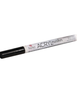 Acryl-Marker in schwarz 1-2 mm