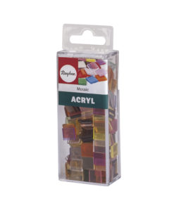 Rayher Acryl-Mosaik Steine, bunt, zum Basteln