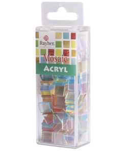 Rayher Acryl-Mosaik Steine,pastell, zum Basteln