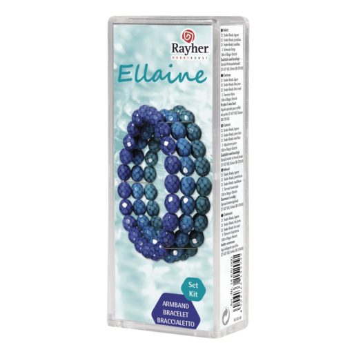 Bastelset Armband Èllaine in türkis-blau