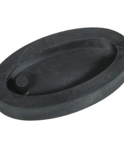 Gießform Anhänger oval für Beton-Schmuck