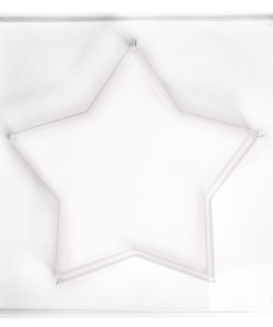Gießform Stern, 21,5 x 21,5 cm, zum Ausgießen