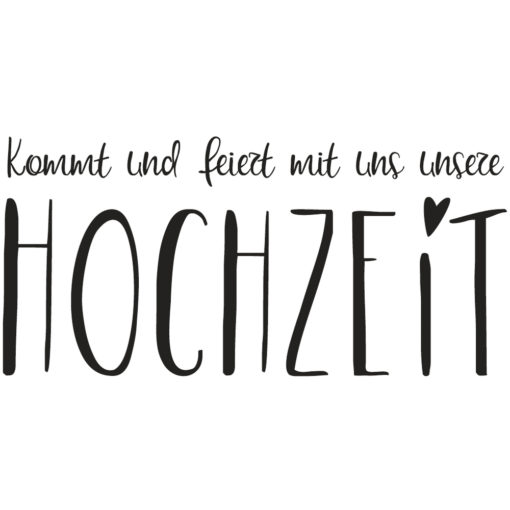 Rayher Schriftstempel Einladung Hochzeit